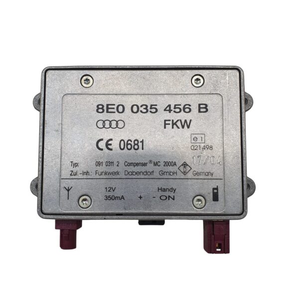 8E0035456B Audi A4 B6 Antennenverstärker Steuergerät