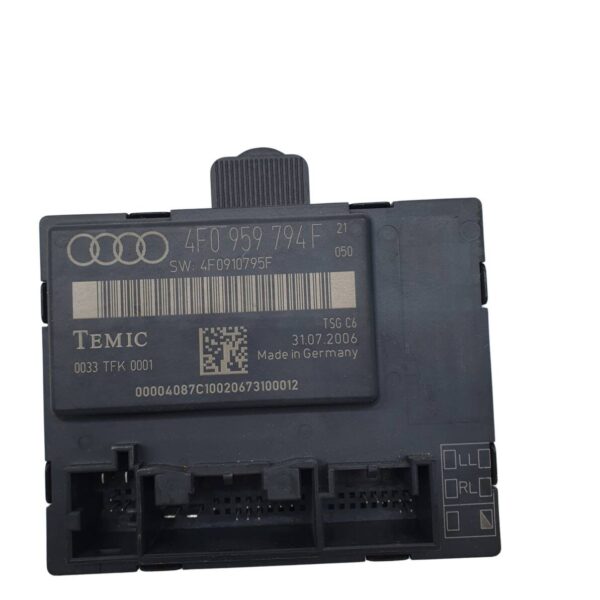 4F0959794F Audi A6 4F C6 Steuergerät Türsteuergerät Fensterheber hinten rechts