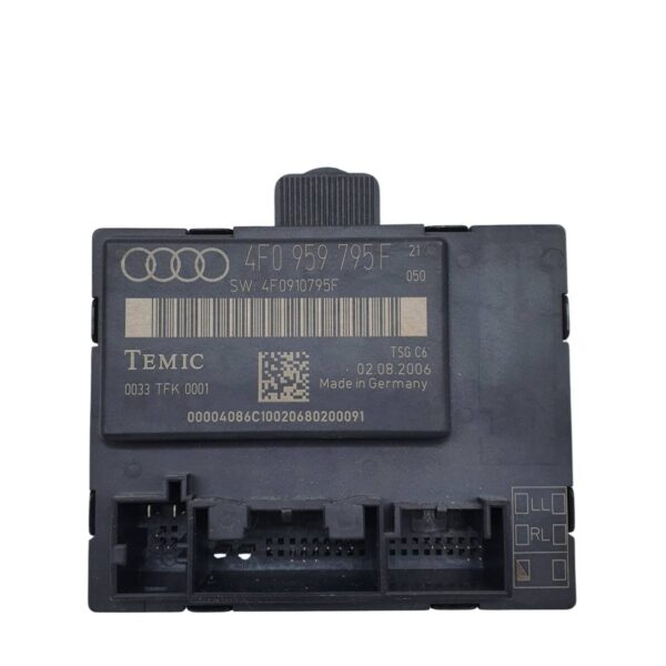 4F0959795F Audi A6 4F C6 Steuergerät Türsteuergerät Fensterheber hinten links