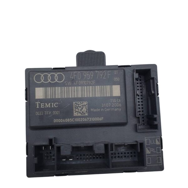 Audi A6 4F C6 Steuergerät Türsteuergerät Fensterheber vorne rechts 4F0959792F