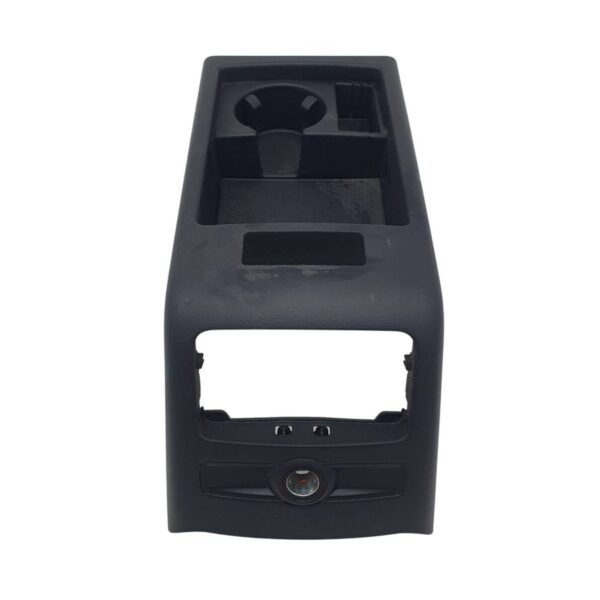 4F0863244C Audi A6 C6 4F Verkleidung Mittelkonsole hinten schwarz mit Zigarettenanzünder