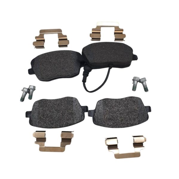 6Q0698151C Original VW Skoda Seat Bremsbeläge Satz vorne mit Verschleißanzeige Neu