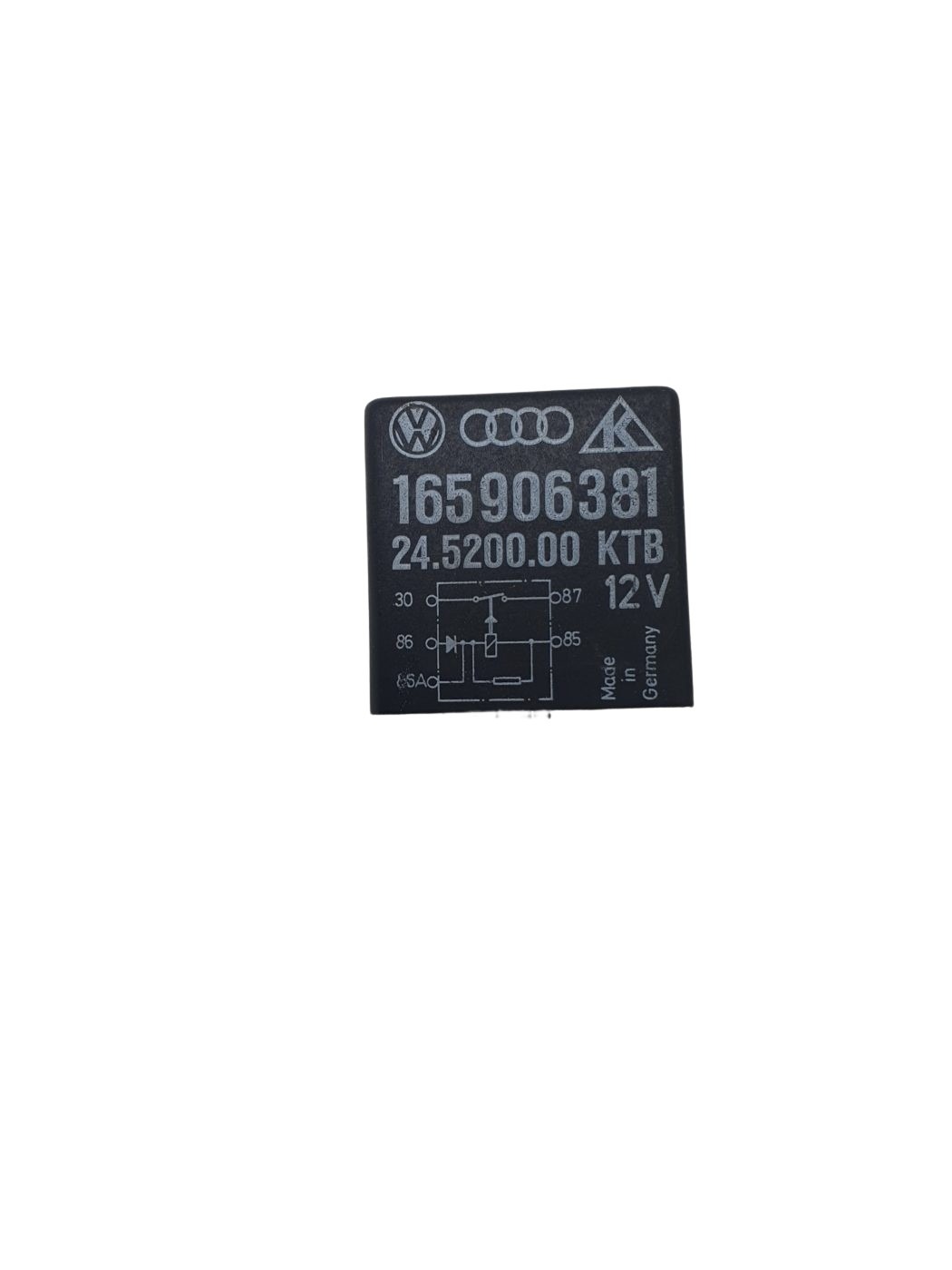 165906381 Audi 80 90 B3 B4 100 C4 A4 B5 A6 C5 Relais 30 Zentralelektrik Steuergerät – Bild 2