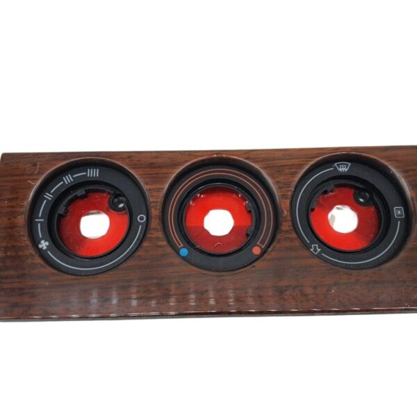 895819073A Audi 80 Cabrio Coupe Typ89 Holzleiste Abdeckung Klimabedienteil Heizungsblende Holz Zebrano