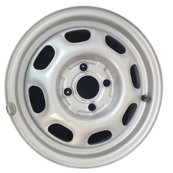 1H0601025A 091 VW Golf 2/3 Vento Stahlfelge Chromfarben 5 1/2 x 13 Zoll ET38, LK 4x100 Neu