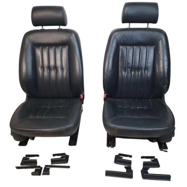 Audi A8 D2 Komplett Innenausstattung Sitze/Rückbank Leder Schwarz Türverkleidung Anthrazit