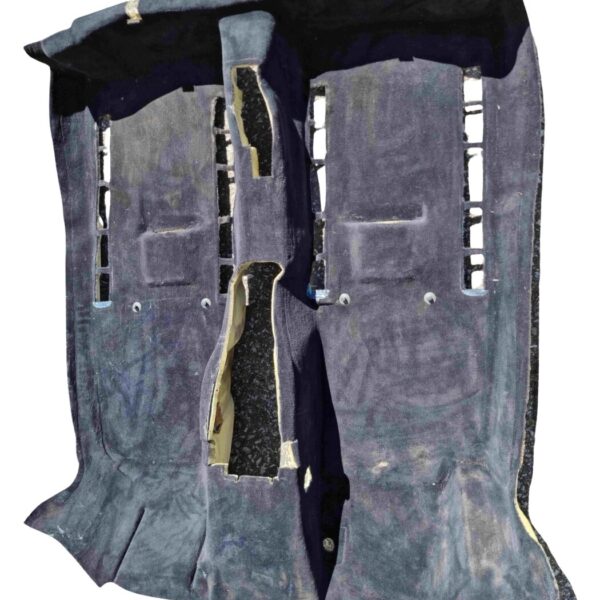 8G1863021A Audi 80 Typ 89 Cabrio Innenraum Teppich für GIS Sitze Schwarz/Anthrazit