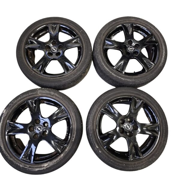 Rail TR707 KBA 45873 Alufelgen 5x110 Opel 7x17 ET 37