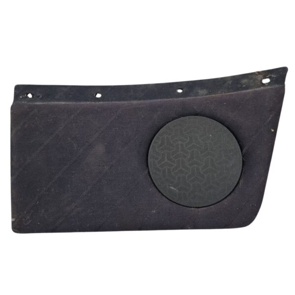 8G0867082 Car 5XC Audi 80 Cabrio Typ 89 Türpappe Einsatz Seitenverkleidung rechts hinten Stoff Anthrazit Jacquard B-Ware