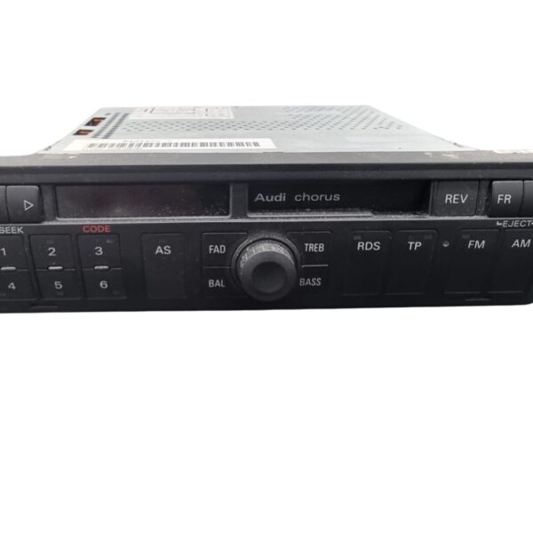4B0035152B Audi A4 B5/A6 4B/A8 D2 Radio Chorus M4 RDS Kassette Blaupunkt
