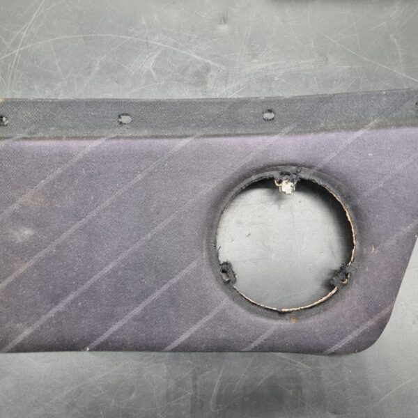 8G0867082 CAR 5XC Audi 80 Cabrio Typ89 Türpappe Einsatz Seitenverkleidung Rechts hinten Stoff Anthrazit Jacquard B-Ware