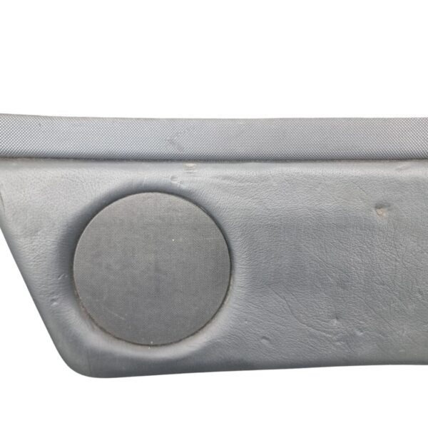 8G0867081AK FQM Audi 80 Cabrio Typ89 Türpappe Einsatz Seitenverkleidung Links Hinten Leder Anthrazit mit Zierleiste B-Ware