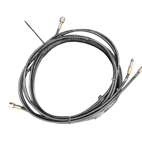 8G0871793 Audi 80 Typ 89 Cabrio Anschlussleitung Hydraulikzylinder links unten Z/Y E-Verdeck