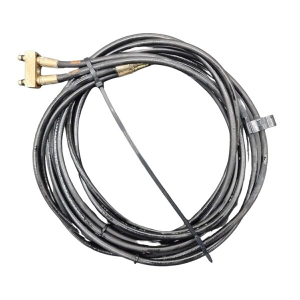 8G0871619 Audi 80 Typ 89 Cabrio Anschlussleitung Hydraulik Verdeckkastenschloss links V/P E-Verdeck