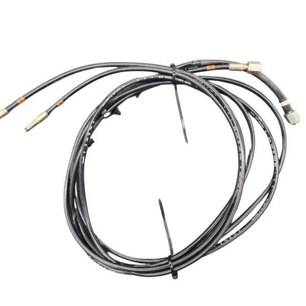 8G0871609 Audi 80 Typ 89 Cabrio Anschlussleitung Hydraulikzylinder mitte Verdeckdeckel T/S E-Verdeck