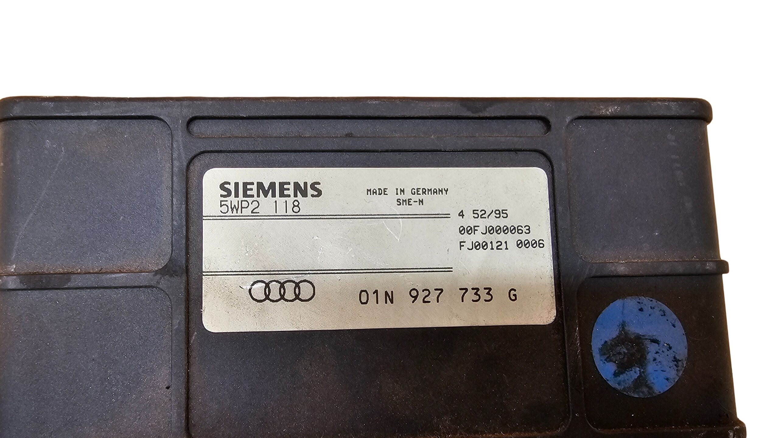 01N927733G Audi 80 B4 Coupe Cabrio Typ89 2.6L ABC Automatik Getriebesteuergerät Steuergerät Automatikgetriebe – Bild 3