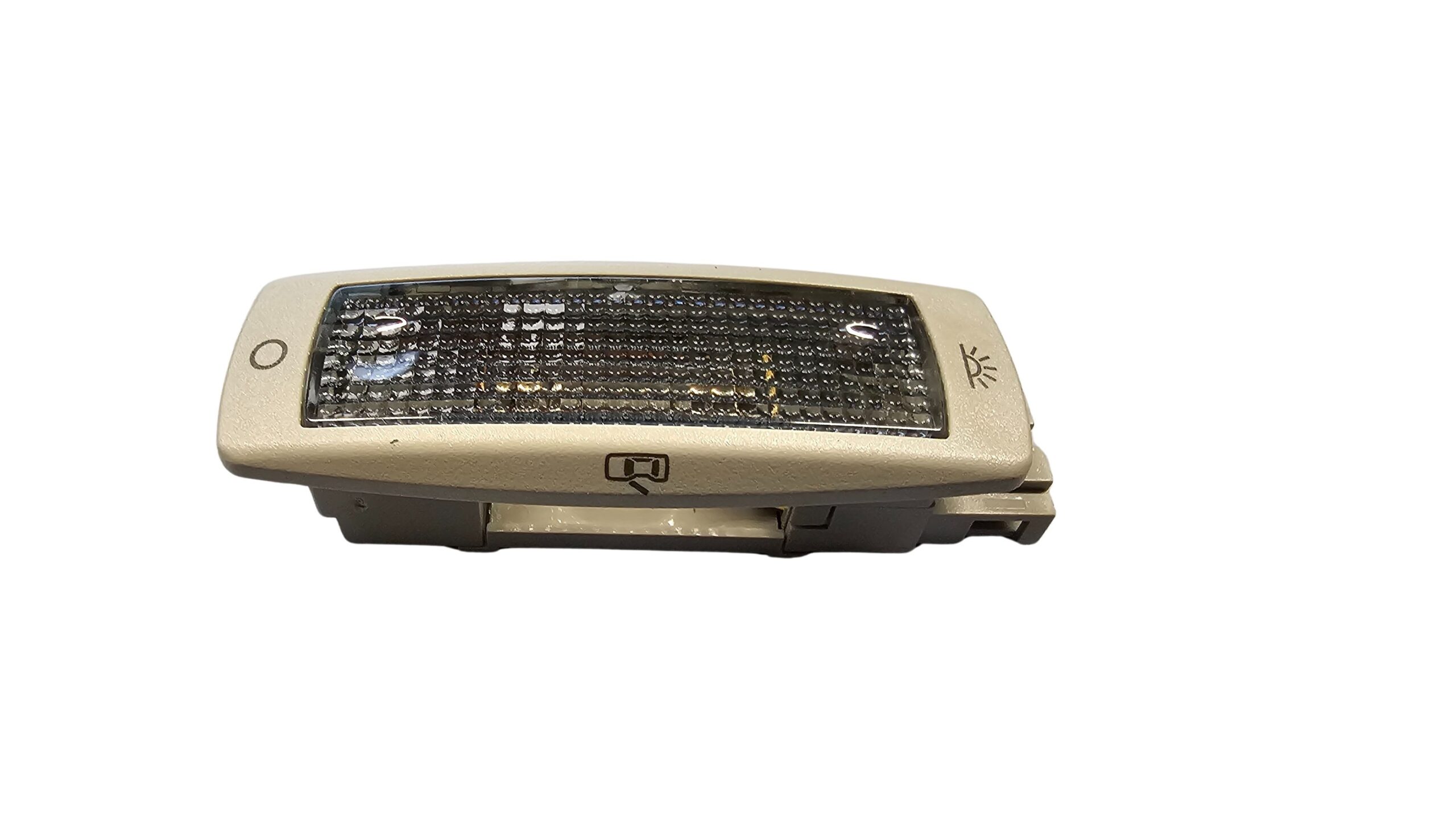 3B0947291B Y20 Original VW Audi Seat Skoda Innenraumleuchte Perlgrau Neu – Bild 2