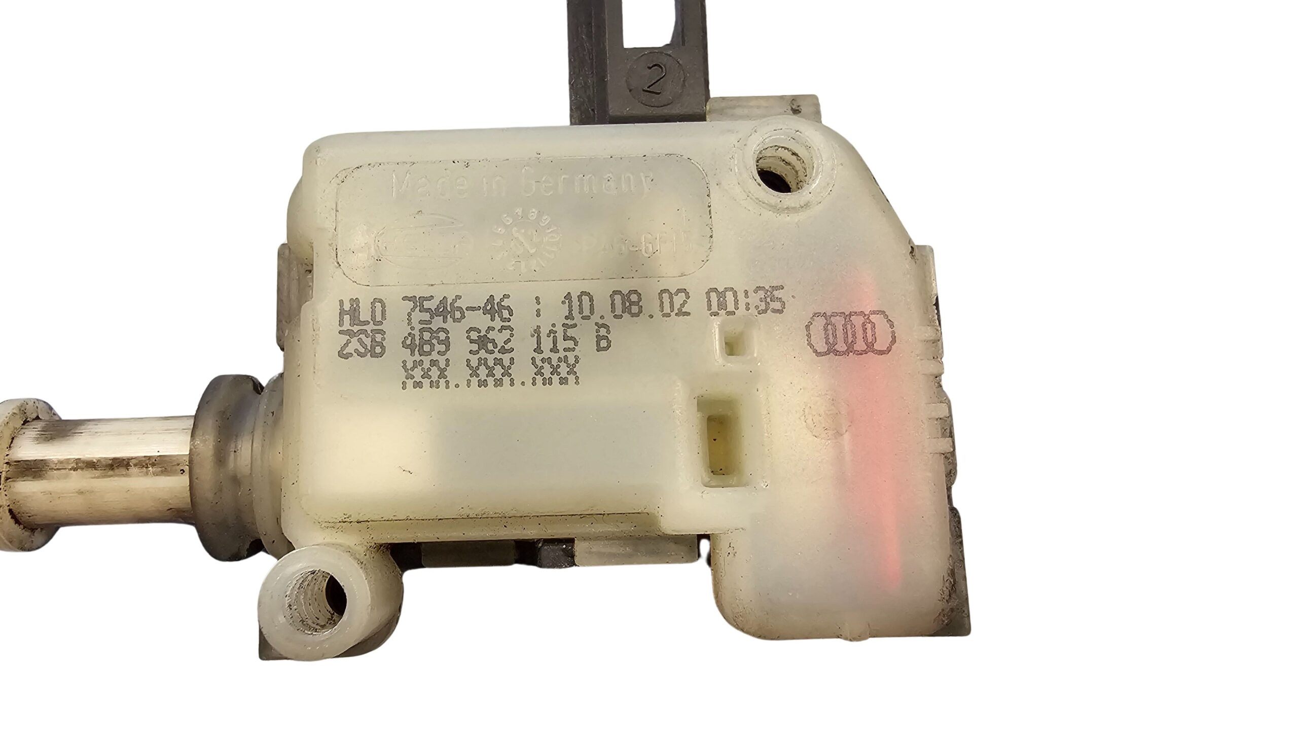4B9962115B Audi A4 B6 A6 4B Stellmotor Heckklappe Kofferraum Schloss – Bild 3