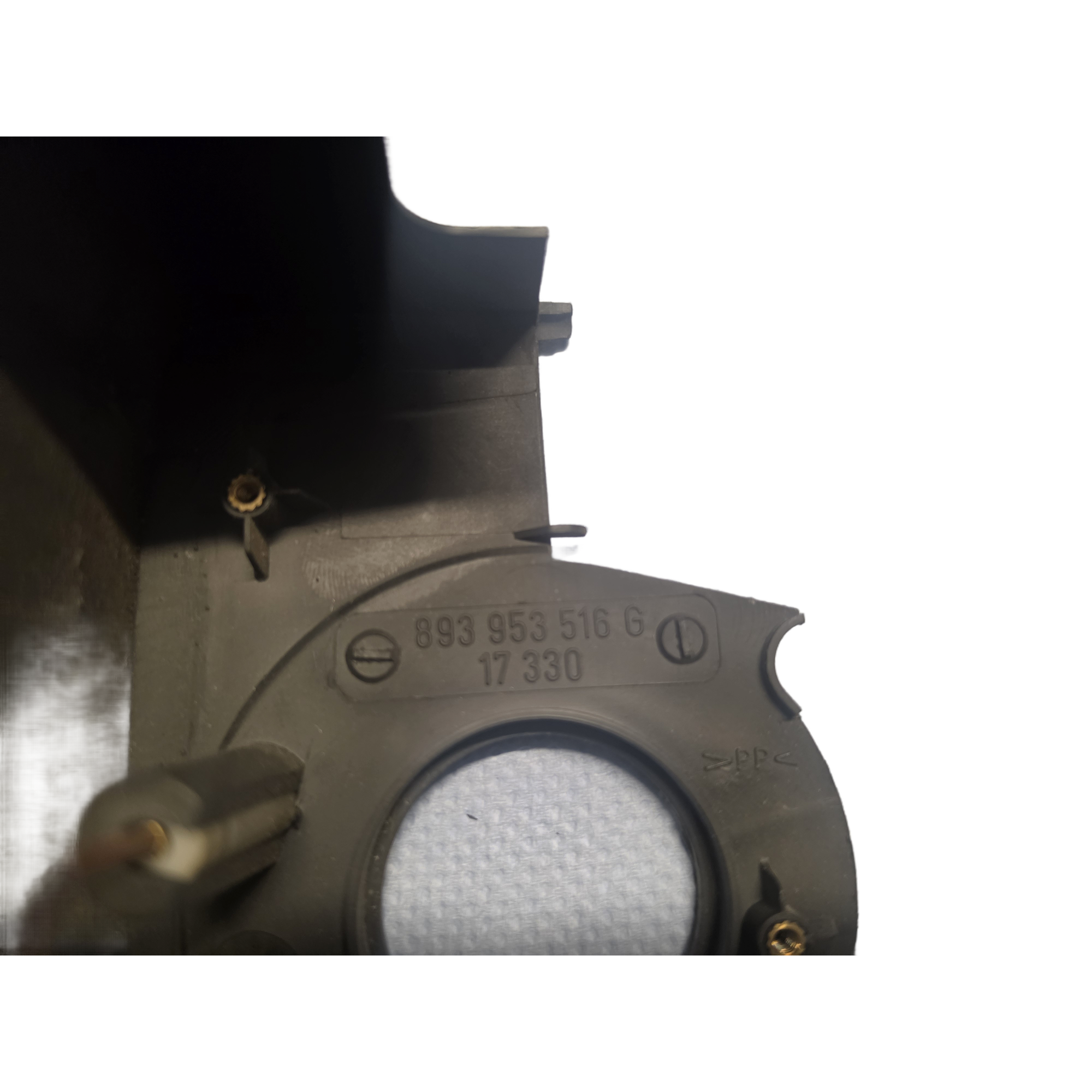 893953516G Audi 80 Cabrio/Coupé Typ 89 Avant Limo B4 Lenksäulenverkleidung mit Sensor unten – Bild 3