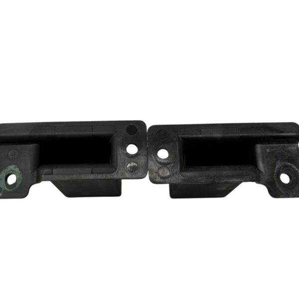 8G0862959+8G0862960 Audi 80 Cabrio Typ89 komplettes Set Satz Halterungen Windschott hinten Schwarz