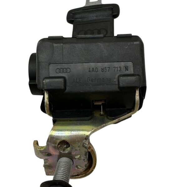 4A0857713N Audi A8 D2 Sicherheitsgurt schwarz hinten Mitte