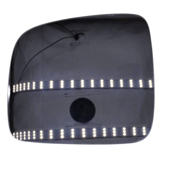 7H1857521N Original VW T5 Caddy Multivan Außenspiegelglas mit Träger links Neu