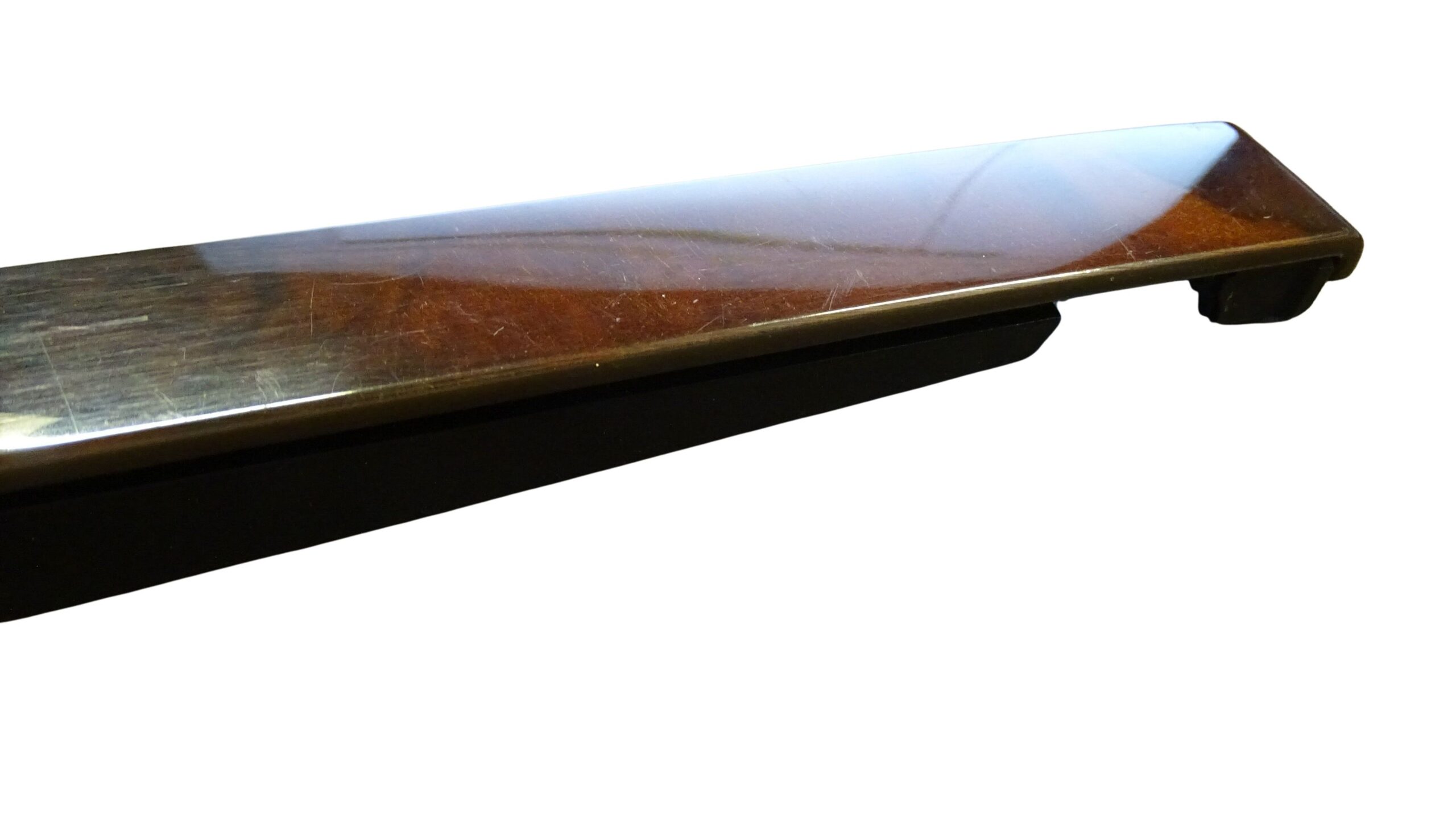 4D0864375 Audi A8 S8 D2 Handbremse Blende Wurzelholz Nussbaum – Bild 3