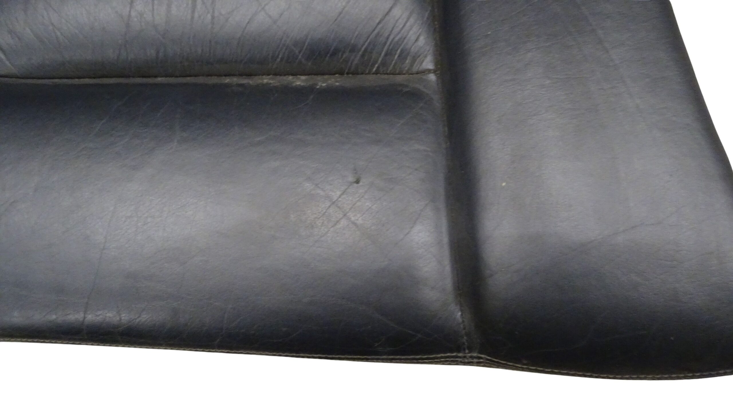 Audi 80 Cabrio Typ89 Rücksitzbank Leder schwarz anthrazit – Bild 3