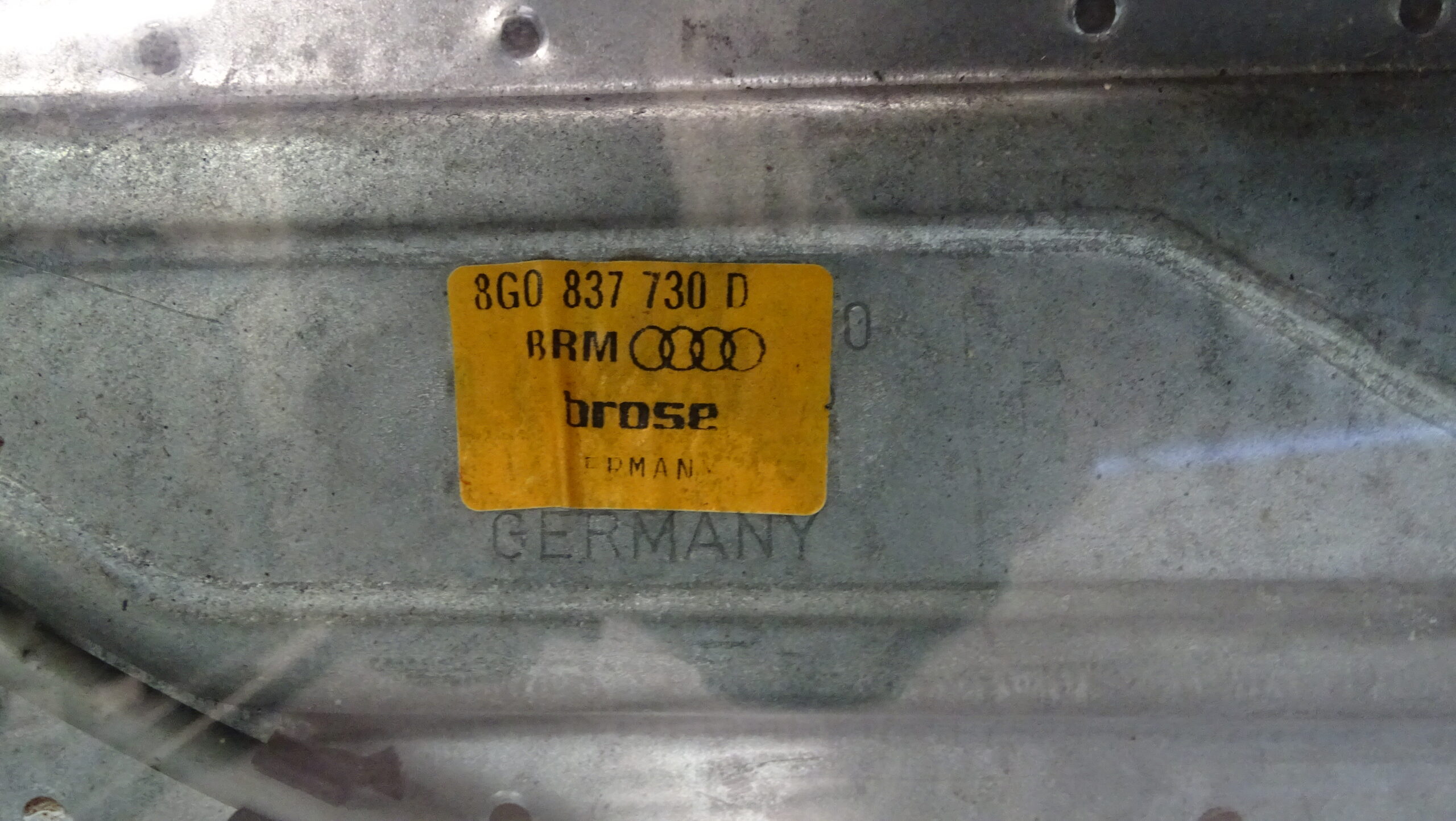 8G0837730D Alt: 895837398C Audi 80 Cabrio Typ 89 E-Fensterheber vorne rechts Beifahrer – Bild 12
