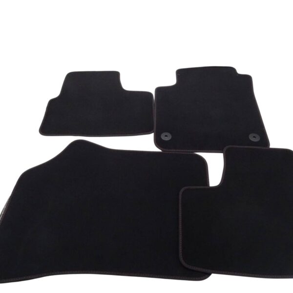 1ST863011E Original Skoda Citigo Fußmatten Textilmatten Set Schwarz Neu
