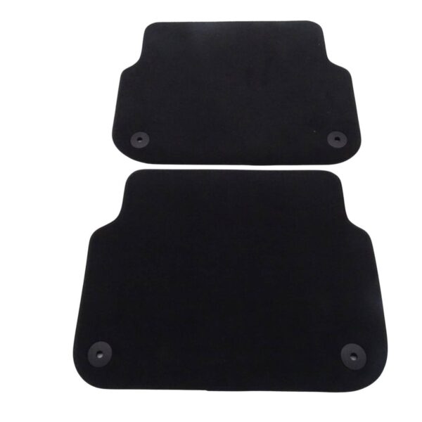 4F0061226E Original Audi A6 C6 4F Fußmatten Textilmatten hinten links+rechts Schwarz Neu