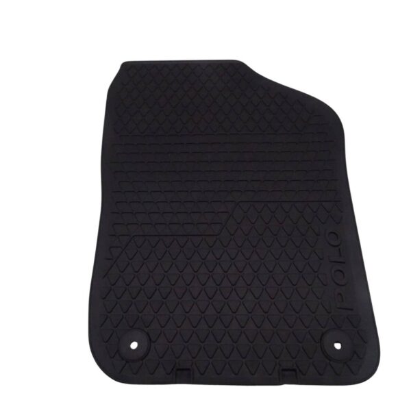 6R1061501 Original VW Polo 6R Gummifußmatte vorne rechts Schwarz