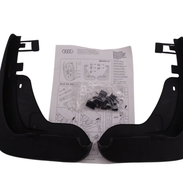 8E0075101 Original Audi A4 8E Schmutzfänger vorne schwarz Neu