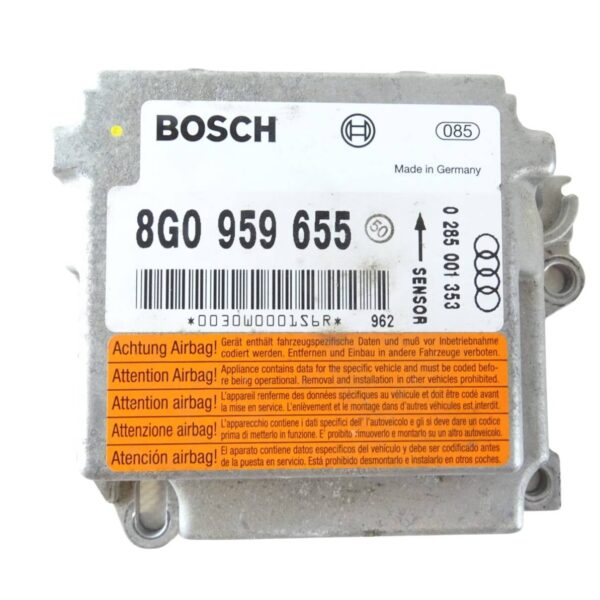 8G0959655 Audi 80 Cabrio Cabriolet Typ 89 Airbag Steuergerät