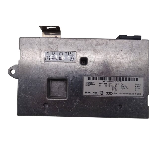 4F0910731J/4E0035729 Audi A6 C6 4F Steuergerät Interfacebox Bluetooth