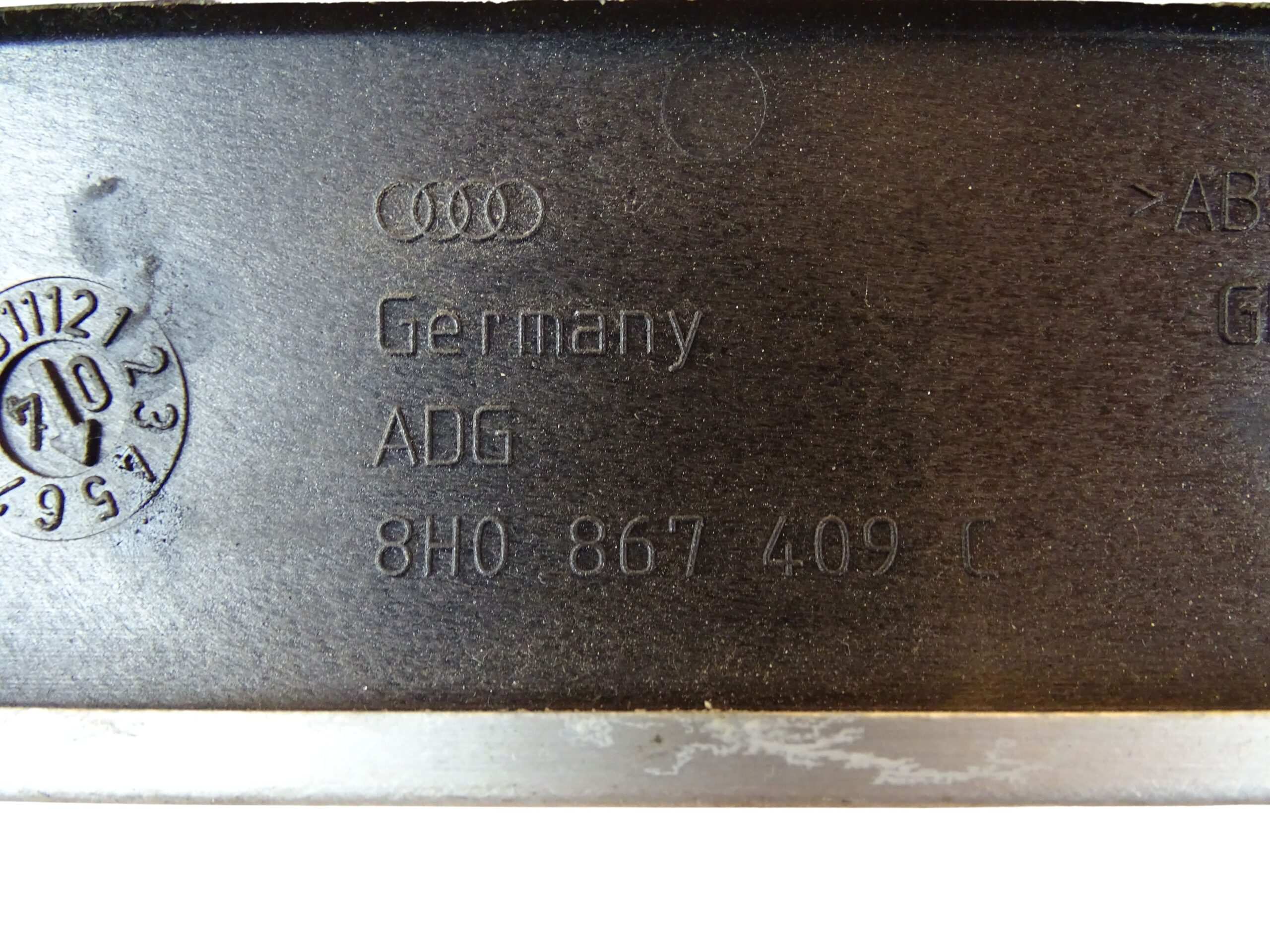 8H0867409 Audi A4 B6 Cabrio Zierleiste Fahrertür Silber – Bild 6