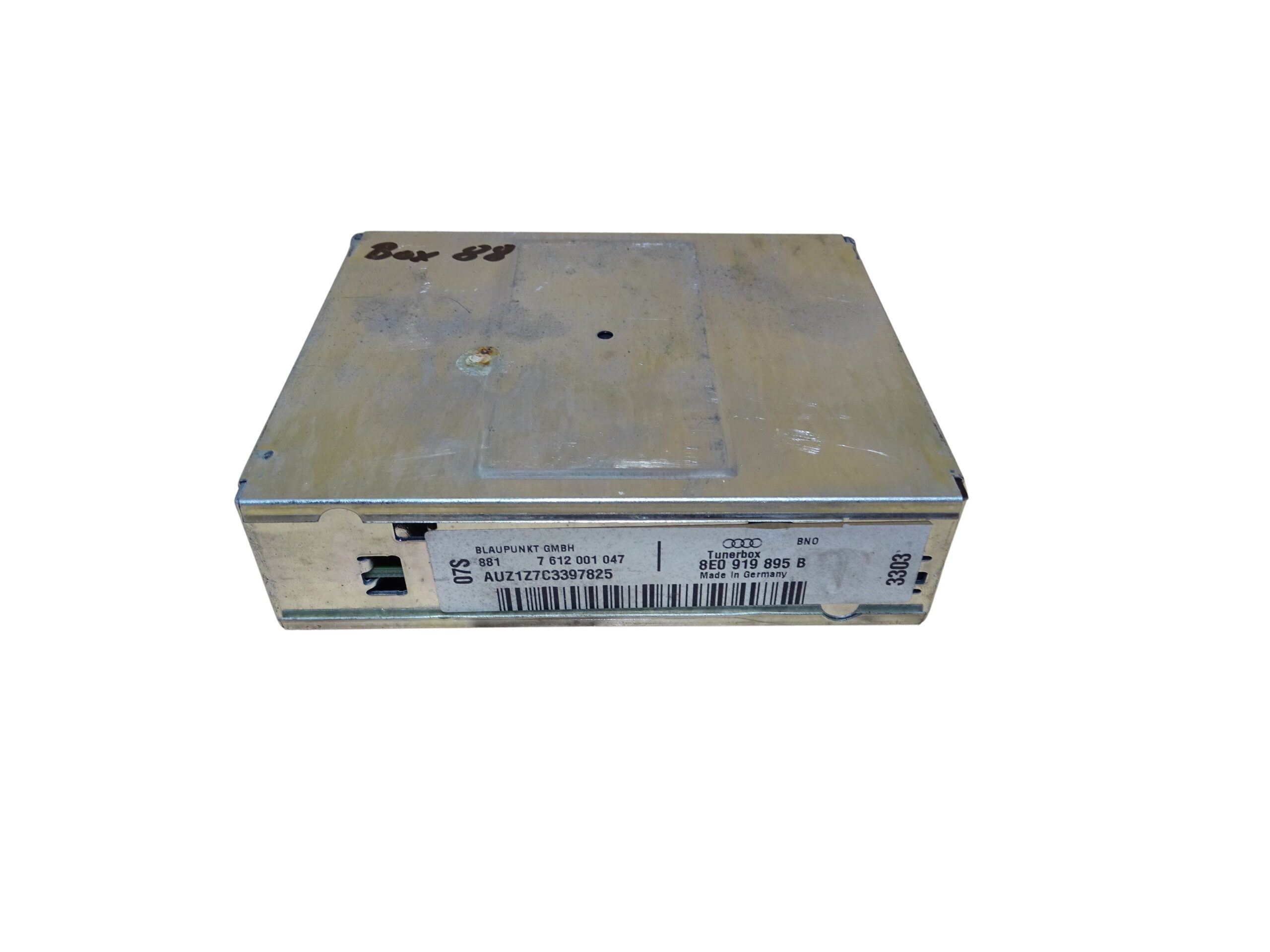 8E0919895B Audi A4 8E B6 B7 S4 Cabrio Navi Steuergerät Tunerbox Blaupunkt – Bild 2