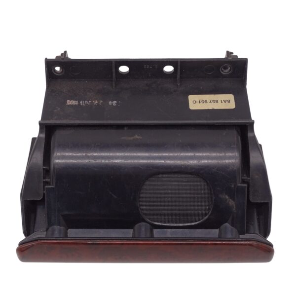 893857951 / A Audi 80, 90 Typ 89, B4 Aschenbecher Wurzelholz-Dekor