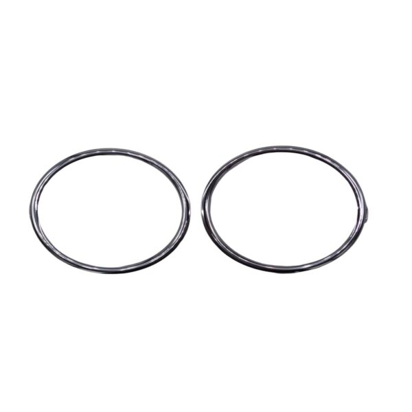 5K0853101B+5K0853102 Original VW Golf5 Chrom Zierringe Set  Neu