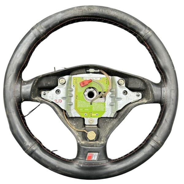 4A0419091AM Audi 80 Cabrio/Coupe Typ 89 A3 8L A4 B5 A6 4B Lederlenkrad S-Line 3-Speichen