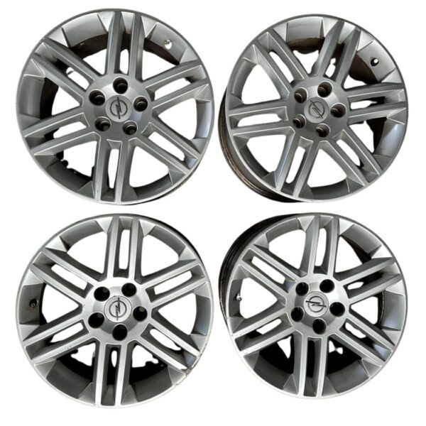 13183227 Opel Signum Vectra Astra Alufelgen Satz 7x17 Zoll ET41, LK5x110