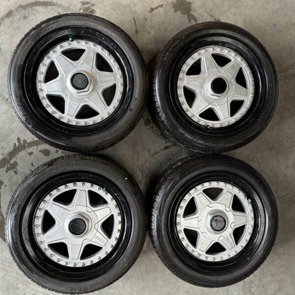 893071493 Audi 80 B4 Cabrio Speedline Alufelgen Satz 7x15 Zoll ET38, LK 4x108