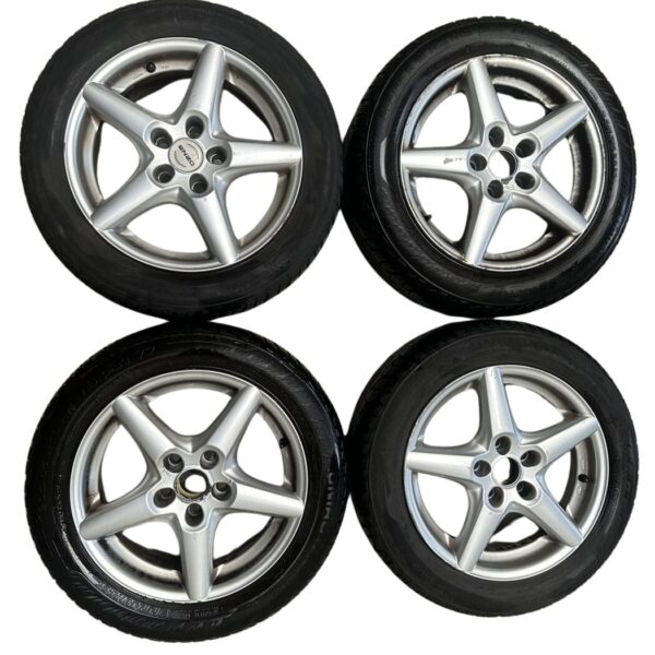 Enzo R ERP Alufelgen Silber 5-Speichen 7x16 Zoll ET40, LK 5x112