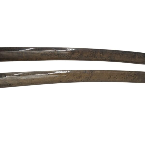 8G0867101+8G0867102 Audi 80 Cabrio Typ89 Zierleiste f. Türpappe links+rechts hinten Vogelaugenahorn