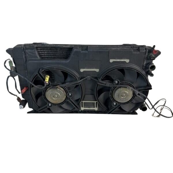 8A0121251 Audi 80 B4/Avant/Coupe/Cabriolet Typ 89 Wasserkühler/Ölkühler mit Elektrolüfter