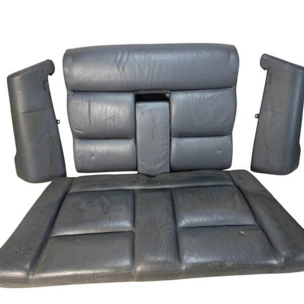 Audi 80 B4 Cabrio/Coupe Typ 89 Rücksitzbank mit Seitenteilen Leder Platin/Grau