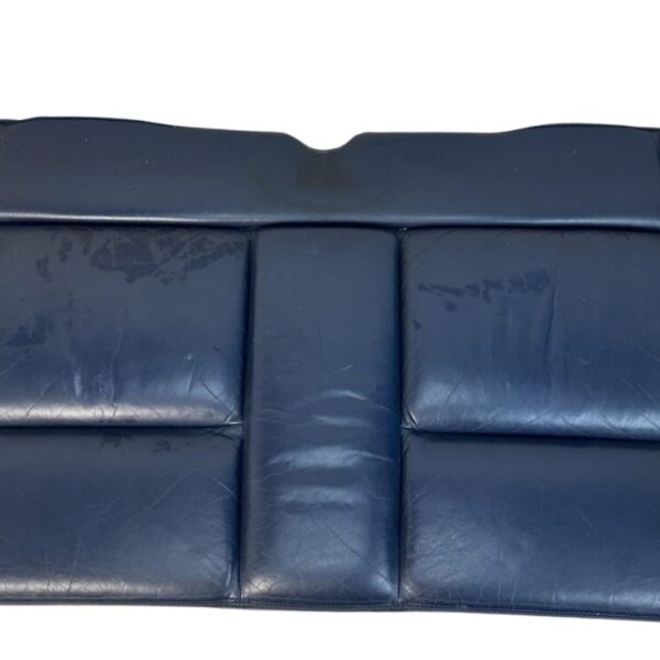 8G0855375B Audi 80 Cabrio Cabriolet Typ 89 Rücksitzbank Sitzfläche hinten Blau Leder