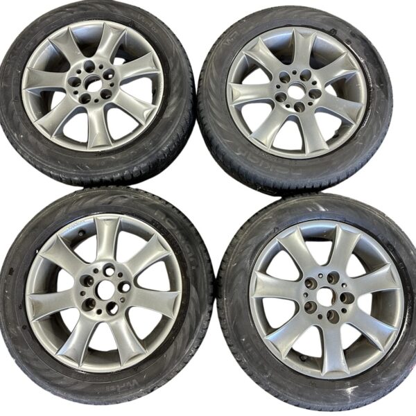 Aluett Alufelgensatz Mattgrau 6Jx15 Zoll ET 38, LK 5x100 KBA 47826