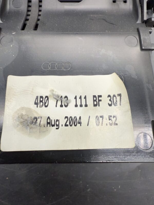 4B0713111BF AUDI A4 B6 Cabrio Schaltkulisse Automatik Schaltblende – Bild 3