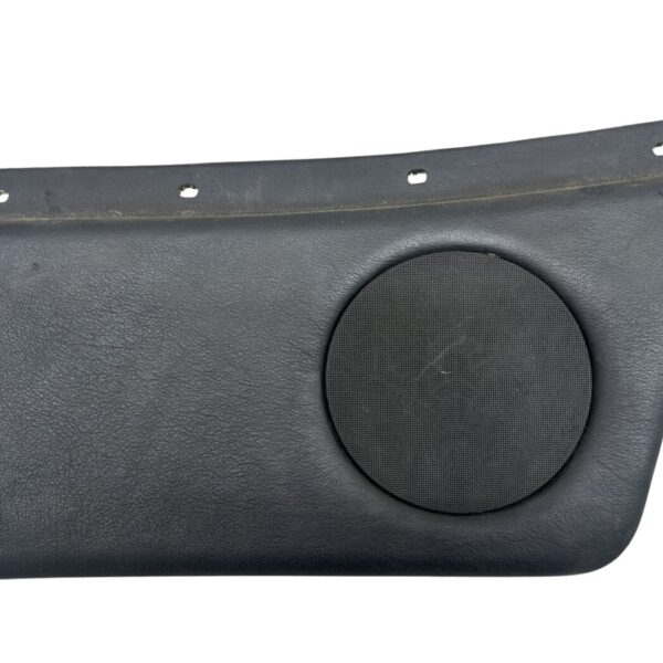 8G0867082AT HJK Audi 80 Cabrio Typ89 Türpappe Einsatz Seitenverkleidung Rechts Hinten Leder Onyx Schwarz B-Ware